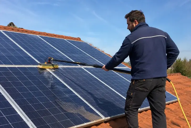 Nettoyage et entretien de panneaux solaires à Beychac-et-Caillau